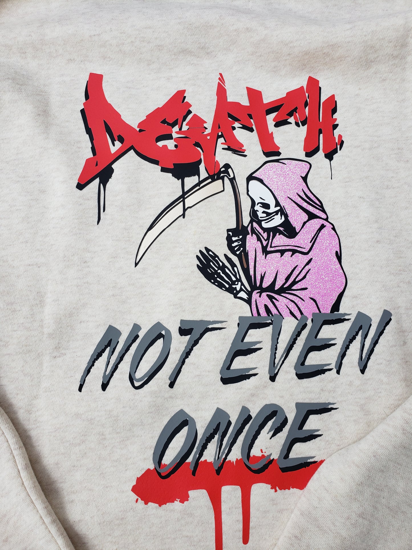 DEATH not even once Crew Neck